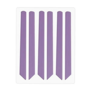 Genérico - 6X Almohadillas De Silicona Para Levantamiento De Pestañas Almohadillas De Silicona Para Levantamiento De Rayas Para Mamá Mujer Violeta
