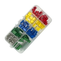 Magideal - Kit Surtido De Conectores De Terminales Terminal De Carcasa Xh2.54 Para Suministros De Equipos Eléctricos Accesorios De Sonido Para M , 230Pcs