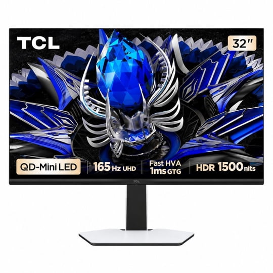 Monitor Gamer Tcl Qd-mini Led 32r84 4k Uhd 165hz