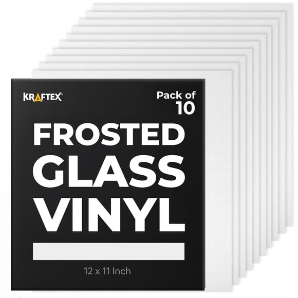 Vinilo Kraftex Esmerilado 30 cm × 28 cm – Pack de 10