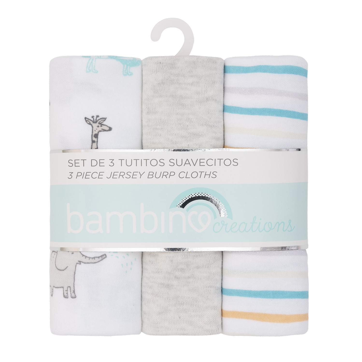 Bambino - Set 3 Tutitos Suavecitos Beige Animales Niño