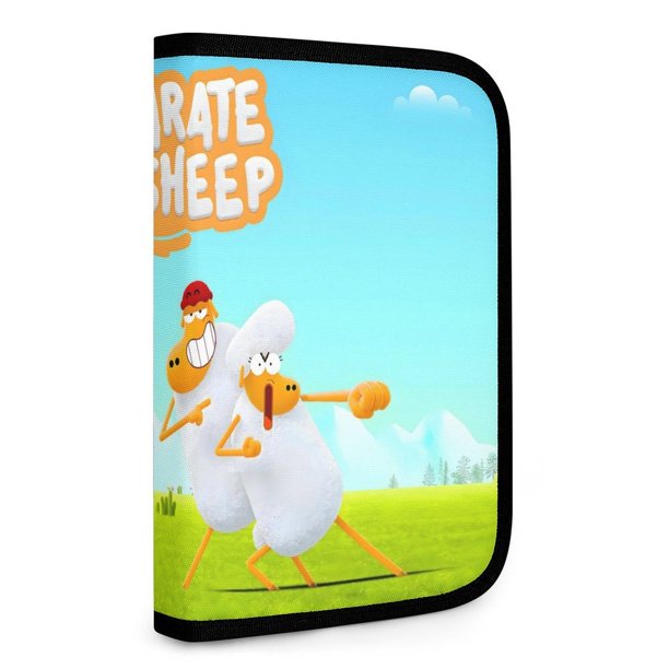 Ovejas Karate Bolsa de Almacenamiento Plegable Portátil con Compartimentos, Organizador de Herramientas Multi-Bolsillo, Uso Dual Viaje y Hogar 26.5*17.8cm