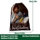 thumbnail image 3 of Bob Ross: El Placer de Pintar Bolsa de regalo con cierre de cinta navideño para decoración de Navidad,50cm×76 cm., 3 of 6