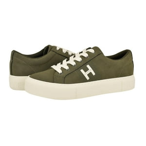 Zapatilla Tommy Hilfiger Aconia Para Mujer, Color Verde Oscuro, Talla 8