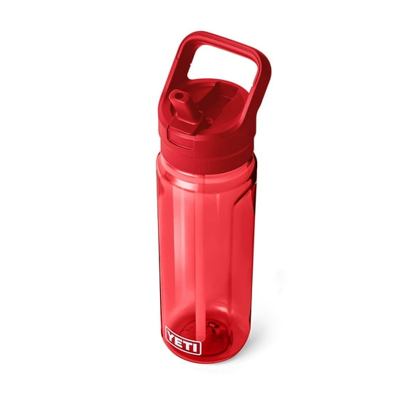 Botella de agua Yeti Yonder 750 ml con tapa de pajita Rescue Red