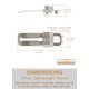 thumbnail image 4 of Cerradura de puerta portátil G GREATIM Greatim para viajes y seguridad hotelera, 4 of 9