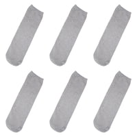Magideal - 6X Calcetines Protésicos, Protección Para Muñones, Absorción Del Sudor, Algodón, Transpirables, Protección Elástica, Calcetines Para Amputados, Calcet Gris