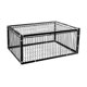 thumbnail image 3 of Jaula Para Pájaros Portátil De Metal Automática Para Loros Y Palomas Salvajes Con Tragaluz Y 4 Entradas., 3 of 5
