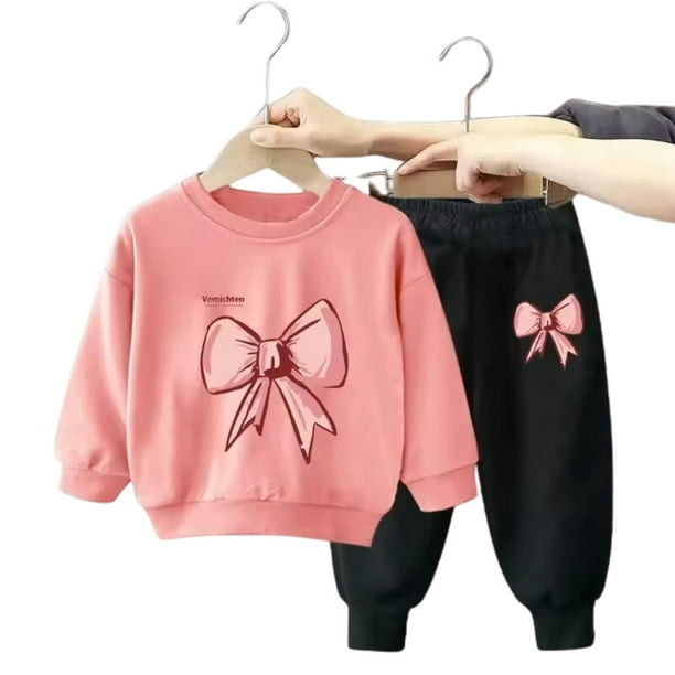 Buzo Niña Infantil Algodón Cintas Poleron Rosa multicolor 18