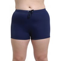 Samia - Short De Lycra Azul Marino Xl