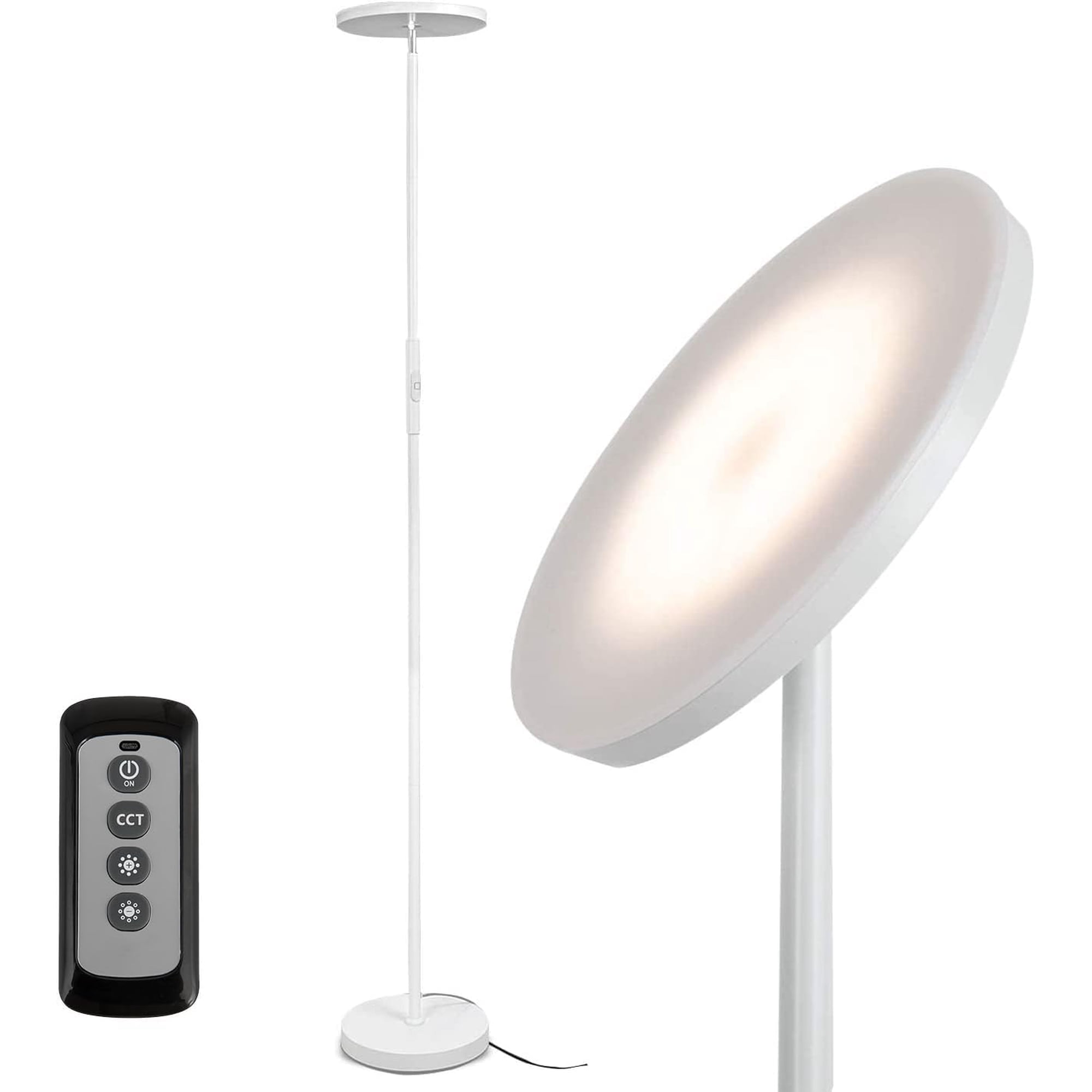 Lámpara De Pie Joofo 30w 2400 Lm Con Control Remoto Y Táctil