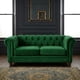 thumbnail image 1 of Sofa Florencia 2C Tela Velvet Verde, 1 of 6