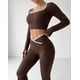 thumbnail image 5 of Conjunto Yoga Mujer Flare Líneas Estilo Moderno - YJ320, 5 of 5