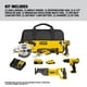 thumbnail image 3 of Kit combinado de herramientas eléctricas DEWALT 20V MAX para 4 herramientas con cargador de batería, 3 of 3