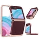 thumbnail image 1 of Funda protectora de una pieza con bisagra y color de contraste para Z flip6 y Z flip5/4, con armadura SGP, 1 of 5