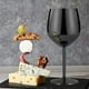 thumbnail image 1 of Pack 2 Copas De Vino Acero Inoxidable 540ml - Negro, 1 of 4