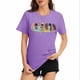 thumbnail image 4 of Remera de Mujer Talovee de Princesa con Castillo Mágico, Morada, Talle XL, 4 of 4