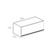 thumbnail image 4 of Mueble Cocina Aéreo 80 Cm Con Puerta Nox Negro Gris, 4 of 4