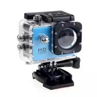 Clickdescuento - Camara Deportiva Sumergible 4K Full Hd Azul Celeste