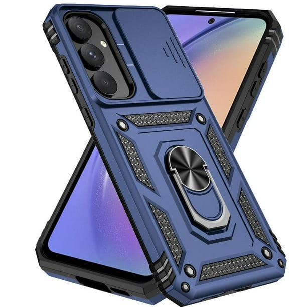 Estuche GANGXUN para Samsung Galaxy A55 5G, soporte giratorio 360°, estilo mecánico y magnético