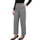 thumbnail image 4 of Pantalones de trabajo INSPIRE CHIC para mujeres, cintura elástica, rectos, casuales de oficina, largos, con bolsillos, XS, negro, 4 of 6