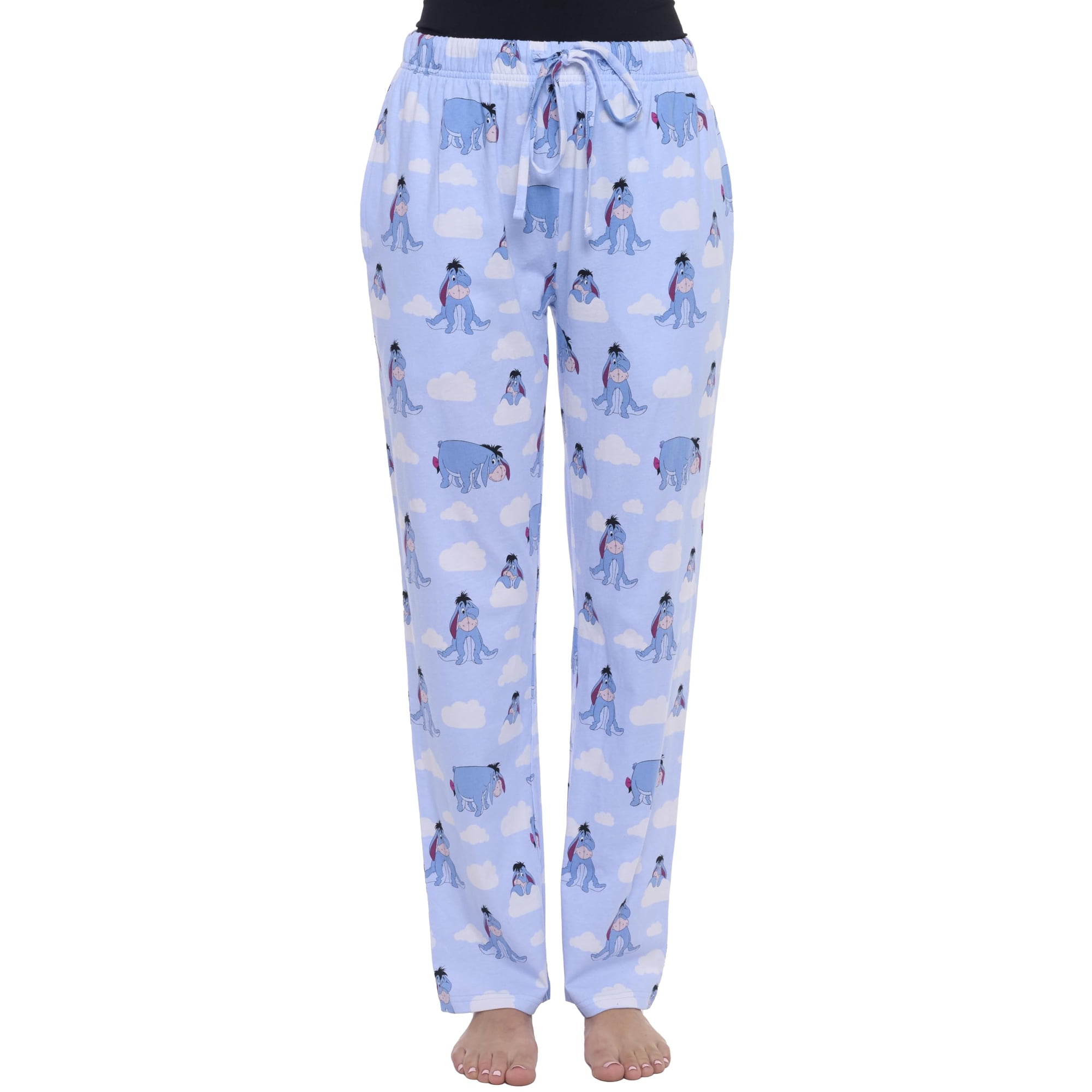 Pantalones De Pijama Para Mujer Eeyore Clouds De Disney, Color Azul