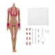 thumbnail image 4 of 1 6 Cuerpo De Pecho Grande Sin Costura Figura Muñeca Caucho Bronceado Piel Juguete De Capa, 4 of 4