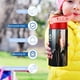 thumbnail image 5 of FargoBotella de Agua con Tapa Pop Top de Un Toque, Acero Inoxidable, a Prueba de Fugas, para Deportes, Botella Infantil rosa 12 oz, 5 of 6