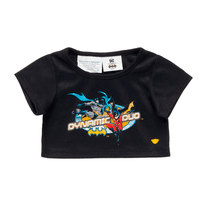 Polera Build A Bear Batman Estampado Negro Y Amarillo