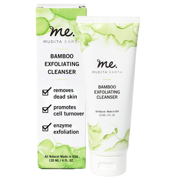 Exfoliante facial Mudita Earth Microdermabrasion para piel con acné