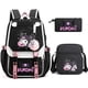 thumbnail image 1 of 3pcs Kuromi Backpacks Patchwork Capacity Women Men Travel Mochilas With Shoulder Bags Ins Laptop Teens School Bags, 1 of 3