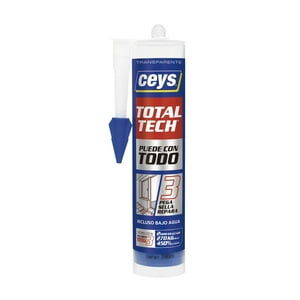 Adhesivo Sellante Totaltech Transparente 290Ml - Ceys