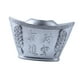 thumbnail image 3 of Estatua De Yuan Bao, Soporte Para Palillos De Dientes Chino Feng Shui Para Adornos De Mesa De Fiesta, Argent, 3 of 3