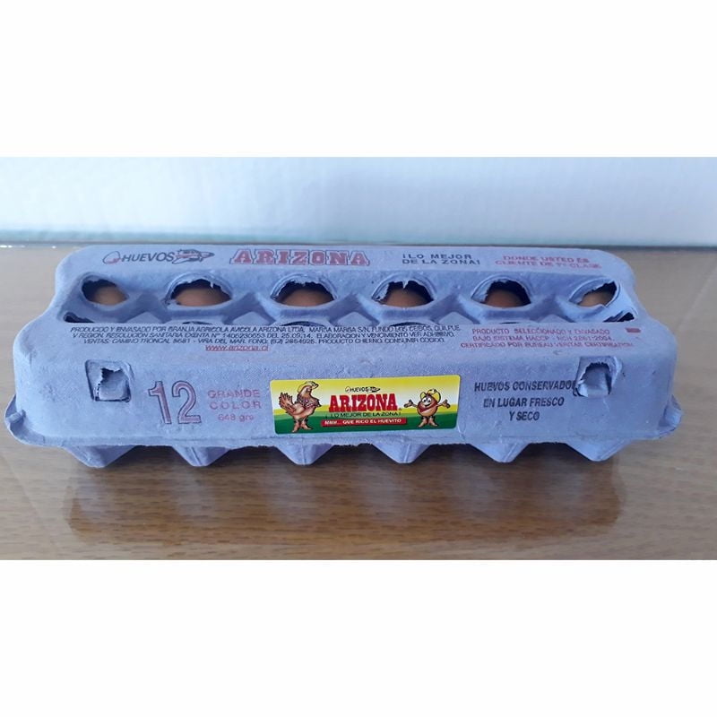 Huevos Color Primera 12 Un 12 Un Arizona
