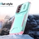 thumbnail image 4 of Funda Resistente para Samsung Galaxy A14 5G con Tapa Deslizante y Protección Militar Verde, 4 of 6