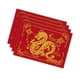 thumbnail image 2 of Manteles Individuales De Año Nuevo Chino, 4 Unidades, Manteles Individuales Para Suministros De Fiesta, Interior Y Exterior, Oro Rojo, 2 of 3