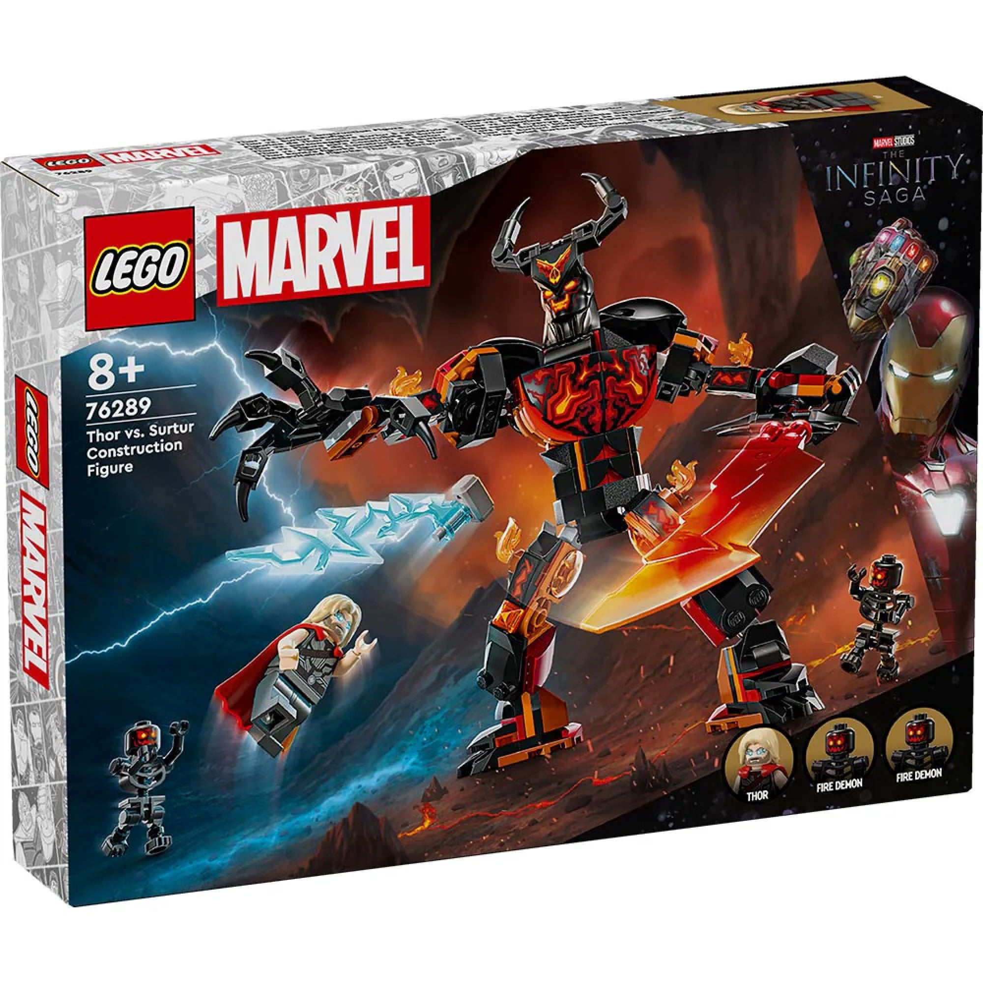 Bloques de construcción Lego Super Heroes Thor Vs Surtur (76289)