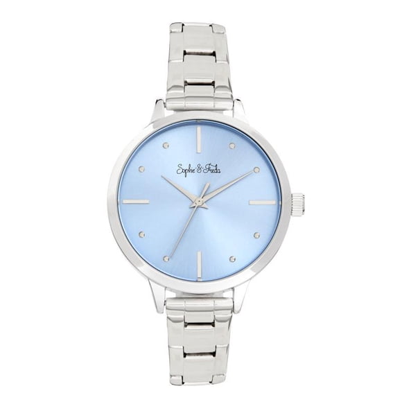 Reloj Sophie & Freda Milwaukee Pulsera 38 mm Caja Plateada