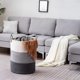 thumbnail image 2 of Cesto de ropa sucia YOUDENOVA, cuerda tejida, 58 L, gris oscuro, 2 of 8
