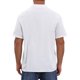 thumbnail image 3 of INSPIRE CHIC Camisa de Lino para Hombre de Manga Corta con Bolsillos en el Pecho y Botones, Talla 2XL, Blanca, 3 of 6