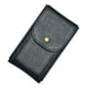 thumbnail image 2 of Funda de cuero de PU con bolsillo de reloj y bolsillo con botón a presión negro, 2 of 3