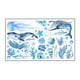thumbnail image 1 of Pegatina De Pared De Animales Marinos Bajo El Mar Para La Bañera De La Habitación De Los Niños., 1 of 5
