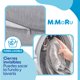 thumbnail image 5 of Cojín Maternal Lactancia MiMoRu Curva 102x71 cm Algodón Gris Claro, 5 of 10