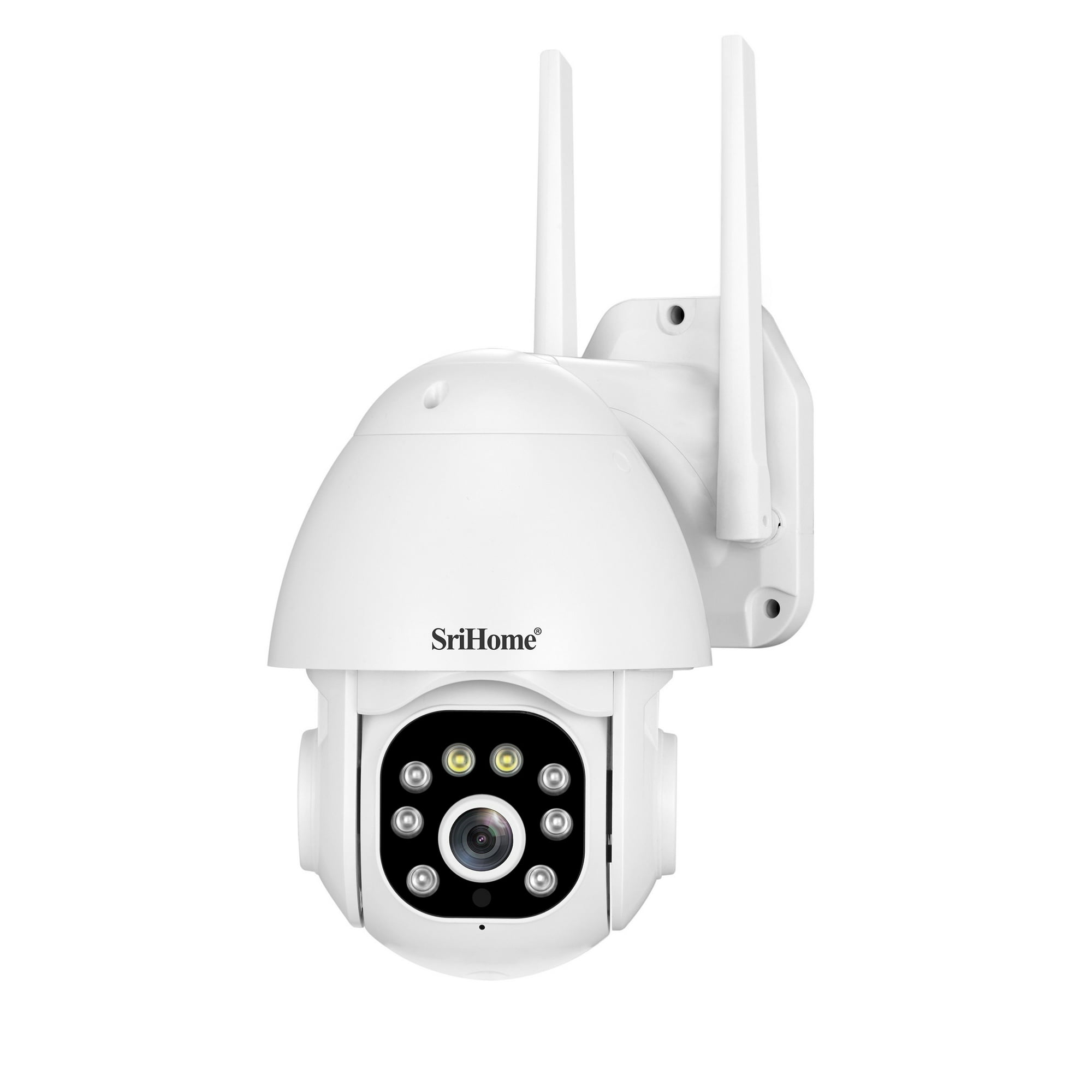 Sricam - Cámara Ip Wifi 3mp 1296p Srihome Sh039b Luz Led Y Sirena