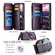 thumbnail image 3 of CaseMe Funda de Cuero para Samsung Galaxy A16 5G Tipo Billetera [Bloqueo RFID] con Ranura para Billetes con Zíper y 10 Tarjetas, Correa de Hombro Magnética de Cuero PU Suave para Samsung Galaxy A16 5, 3 of 13