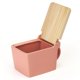 thumbnail image 2 of Caja de Sal ZERO JAPAN 454 g Rosa Coral con Tapa de Hinoki, 2 of 5