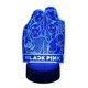thumbnail image 3 of Lampara Ilusion 3D Black Pink de 7 colores, Base touch, 3 of 6