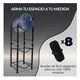 thumbnail image 3 of Estante Organizador Botellones Bidones Agua 20l 4 Bases Negro, 3 of 8