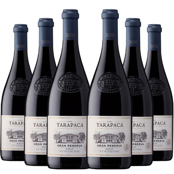 6 Vinos Gran Reserva Merlot, 750 ml, 13.5%