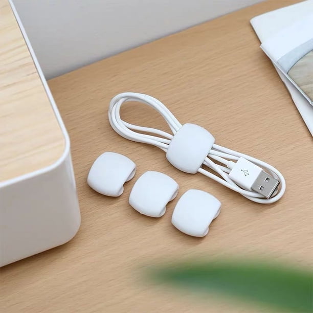 Organize Your Cables with This 4-Piece Travel Data Cable Collection Buckle!